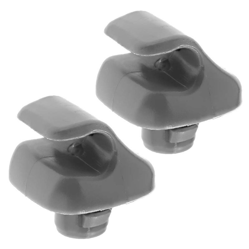 Anxingo Interior Sun Visor Clips Sunvisor Retainer Clips Sunvisor Clip Replacement for Honda Civic CR-V Acura TSX RSX Replace#74437, 88217S04003ZA, 88217-S04-003ZA (2Pcs) - Image 1
